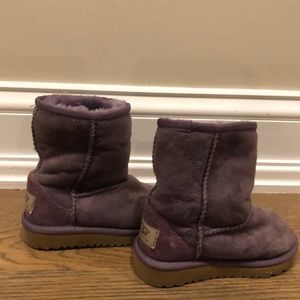 Purple toddler girl Uggs